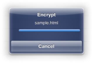 >Encryption process